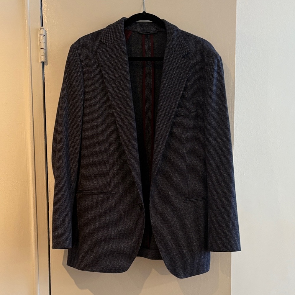 Bonobos Charcoal Textured Blazer